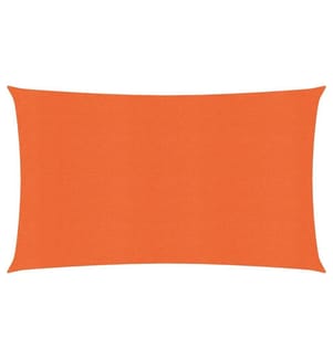 Sonnensegel 160 g/m² Orange 2x5 m HDPE