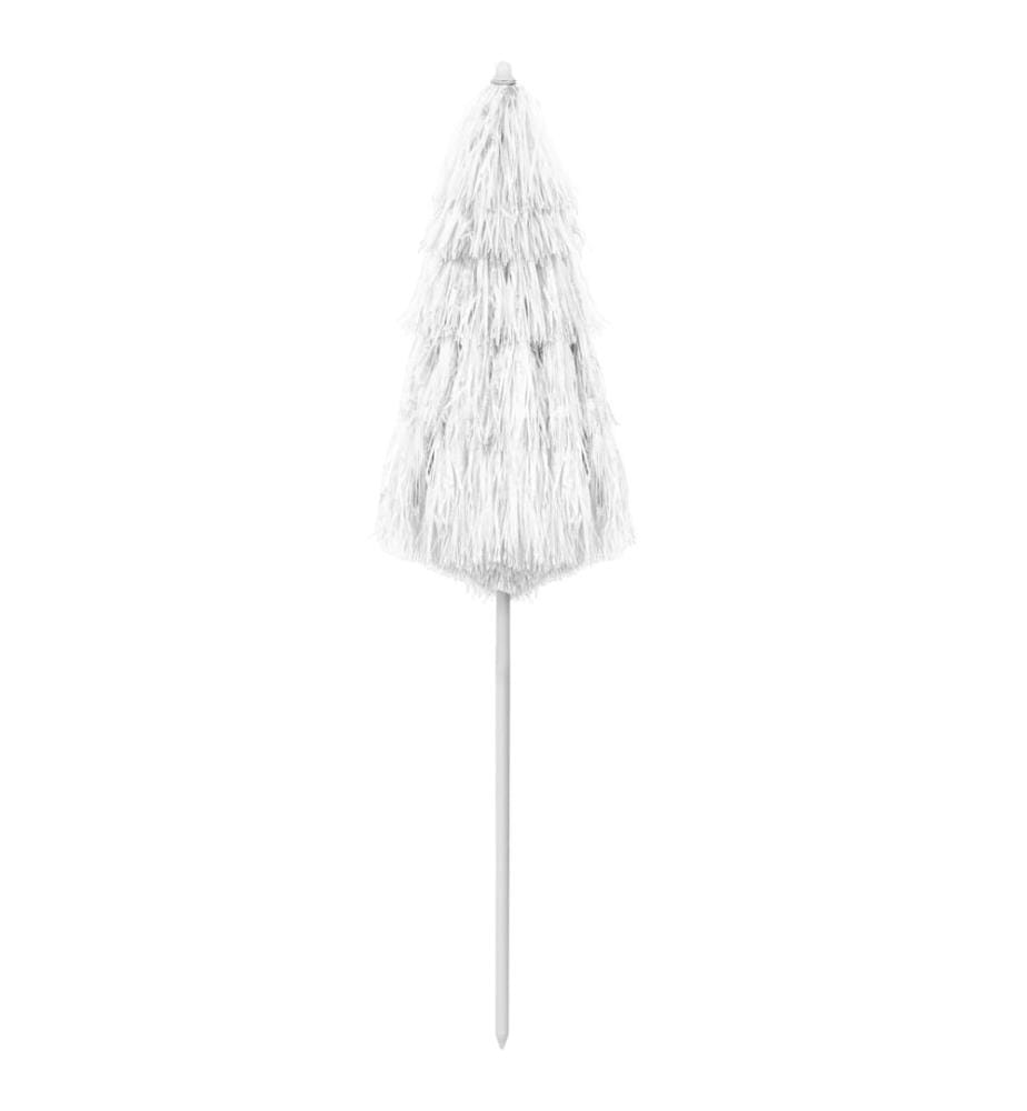 Hawaii Sonnenschirm Weiss 180 cm