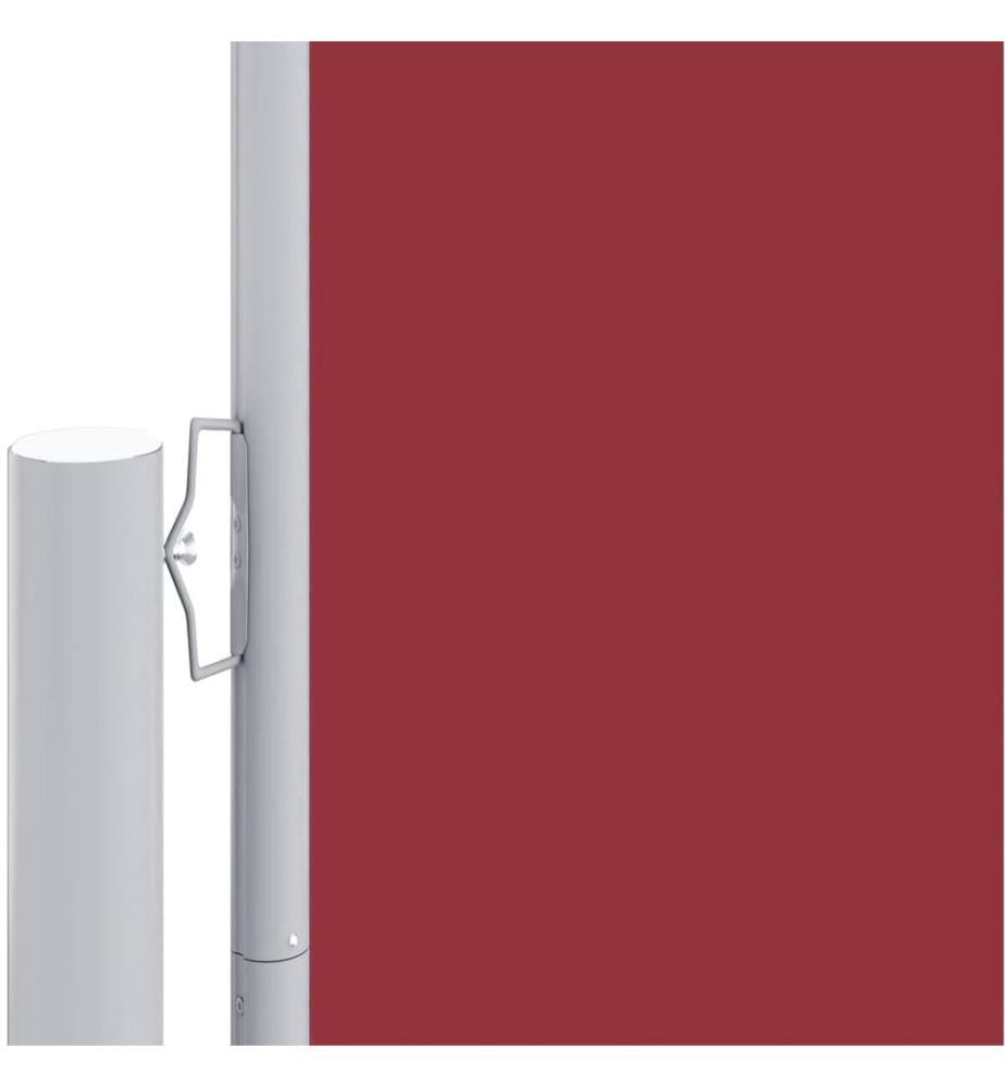 Seitenmarkise Ausziehbar Rot 200x600 cm