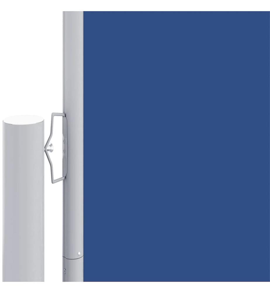 Seitenmarkise Ausziehbar Blau 160x1200 cm