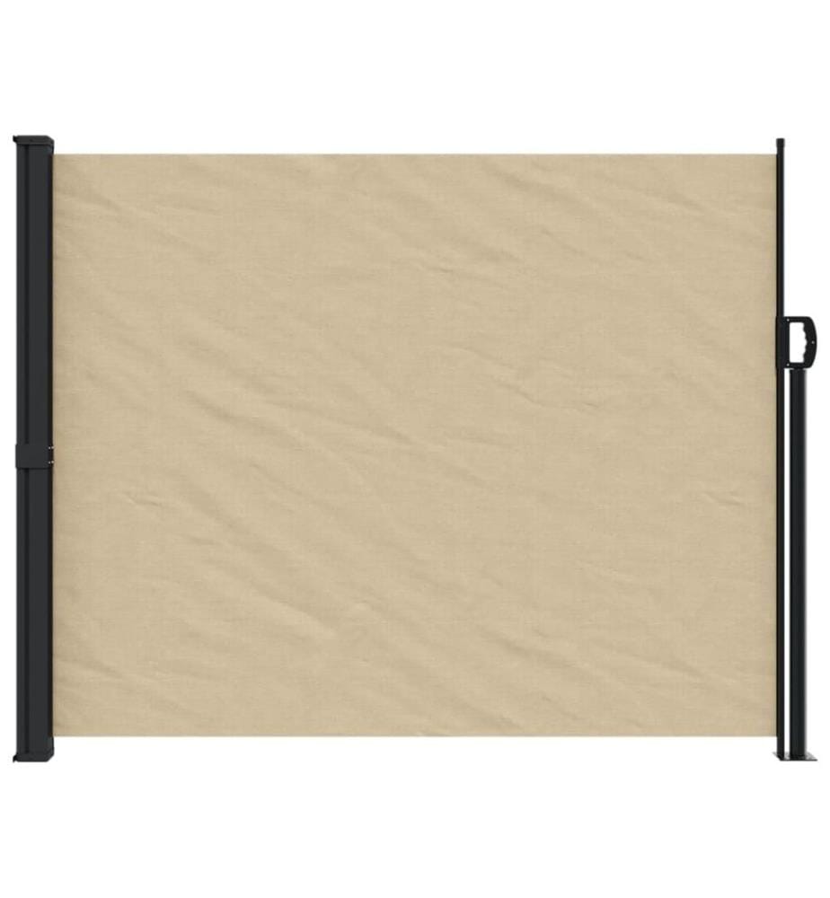 Seitenmarkise Ausziehbar Beige 170x300 cm