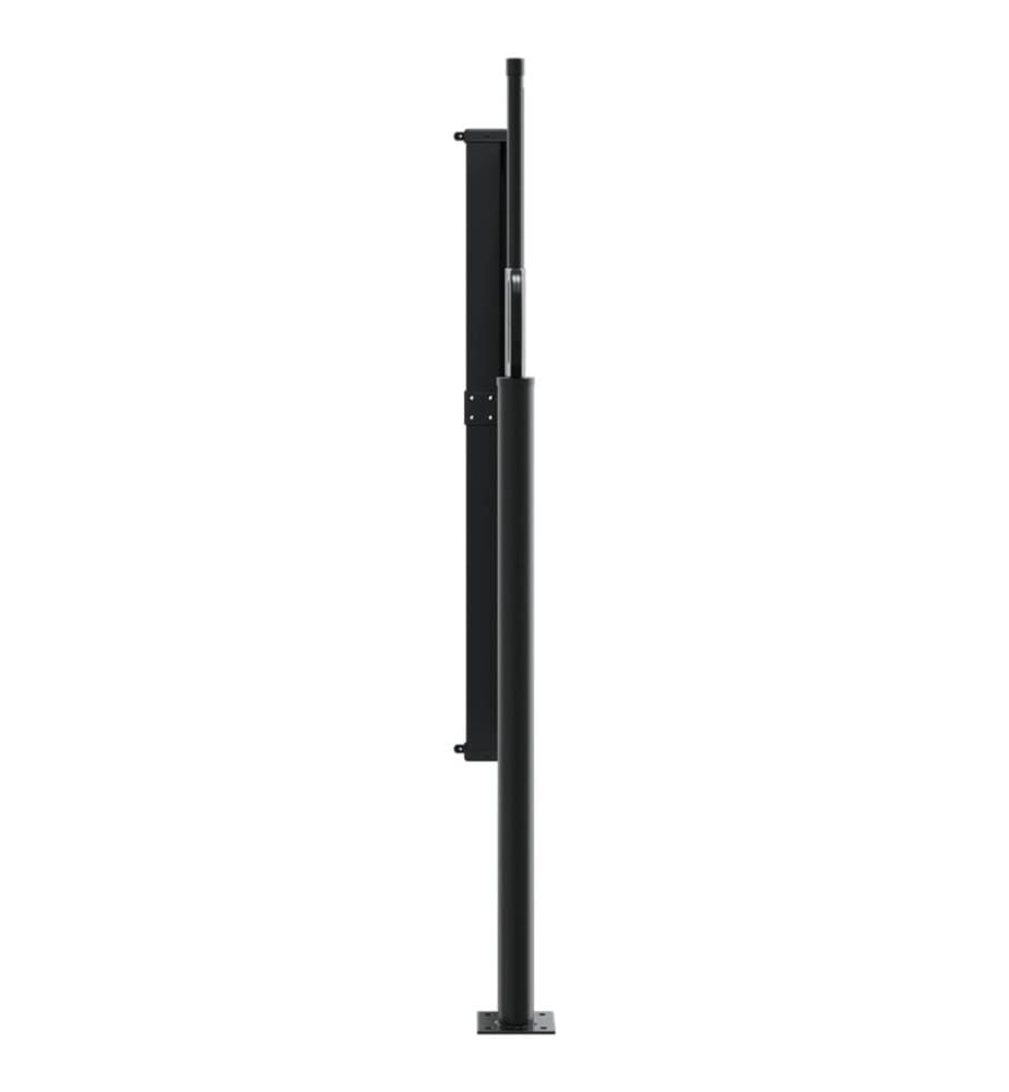Seitenmarkise Ausziehbar Weiss 140x500 cm