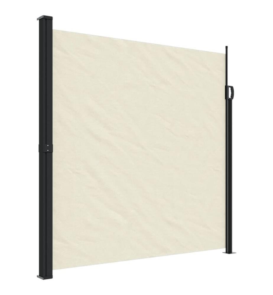 Seitenmarkise Ausziehbar Creme 200x600 cm