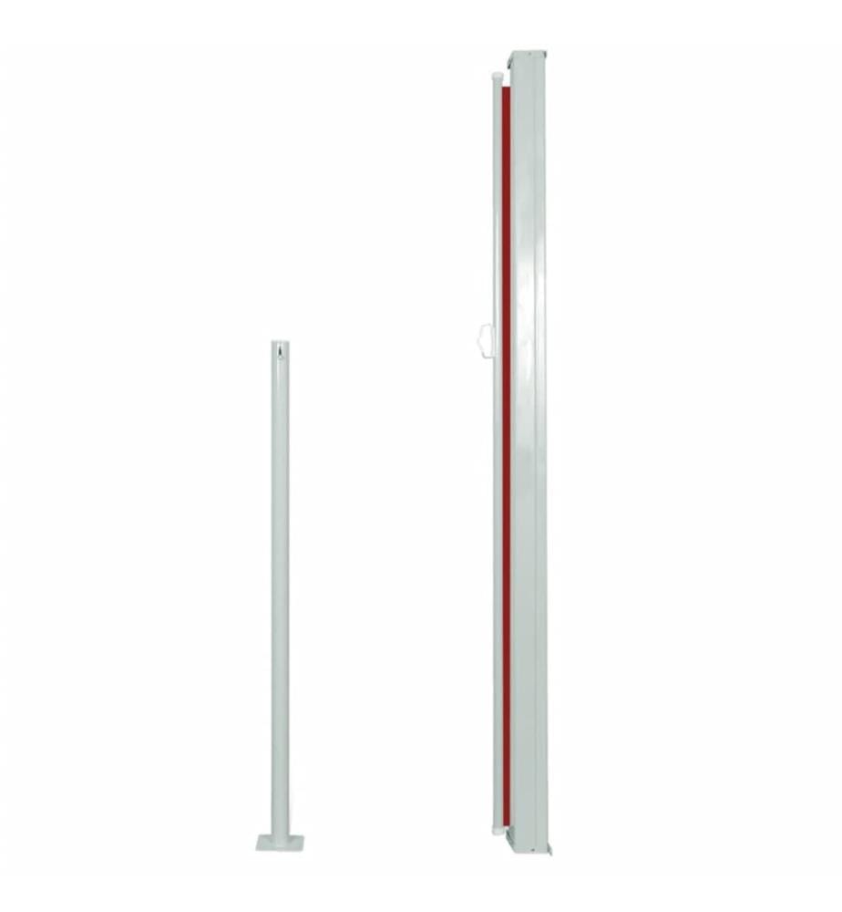 Ausziehbare Seitenmarkise 160x500 cm Rot