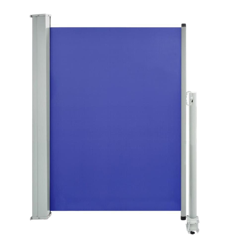Ausziehbare Seitenmarkise 100x300 cm Blau