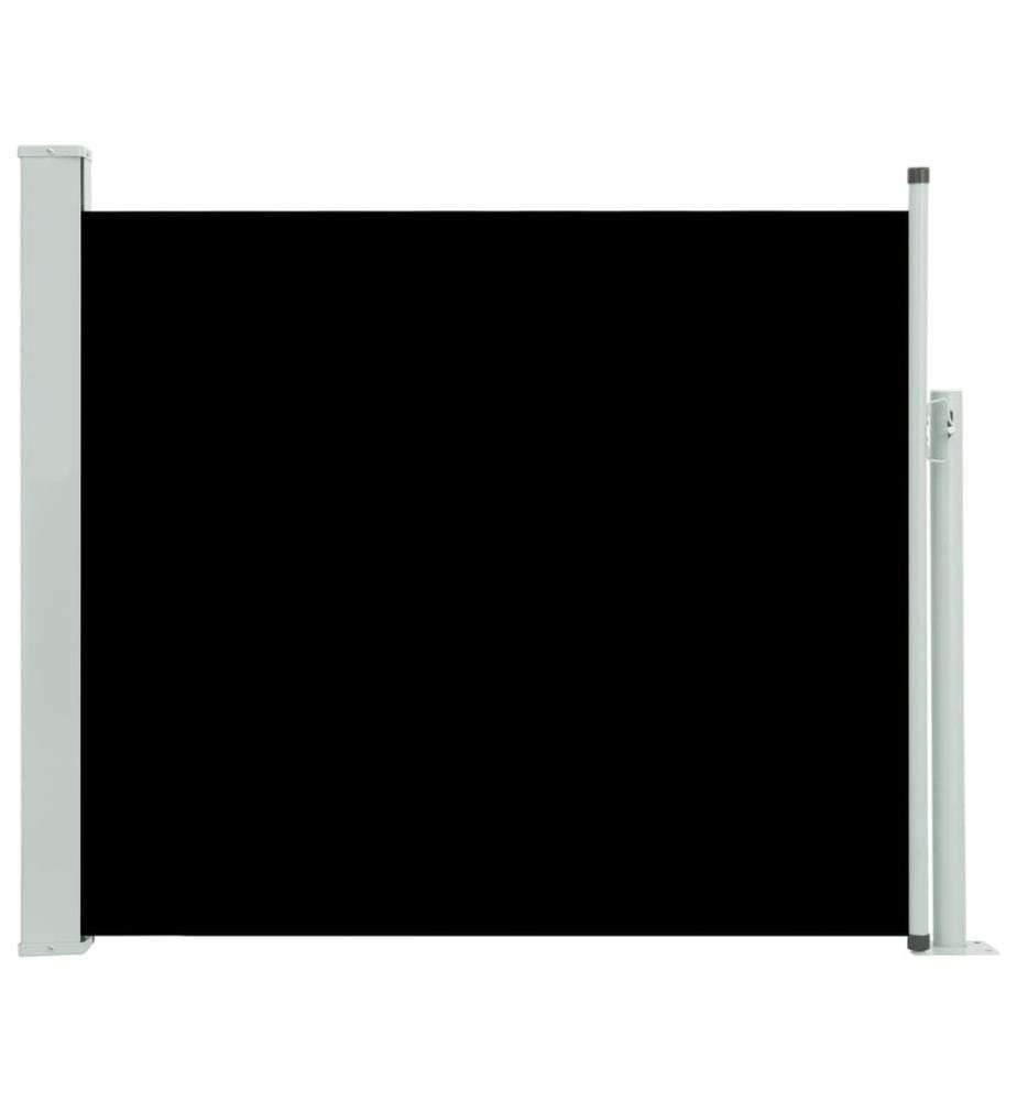 Ausziehbare Seitenmarkise 100×300 cm Schwarz