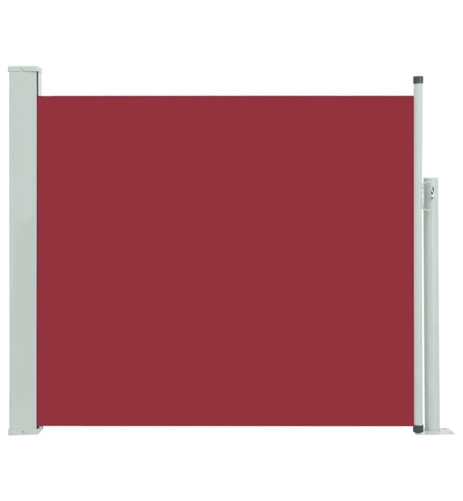 Ausziehbare Seitenmarkise 100x300 cm Rot
