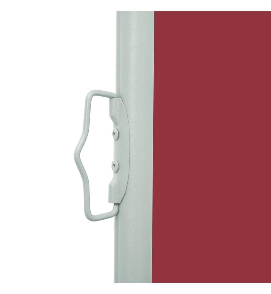 Ausziehbare Seitenmarkise 100x300 cm Rot