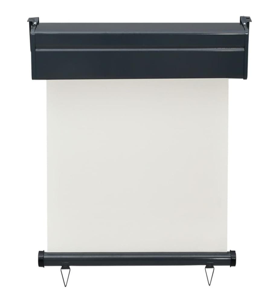 Balkon-Seitenmarkise 65x250 cm Creme