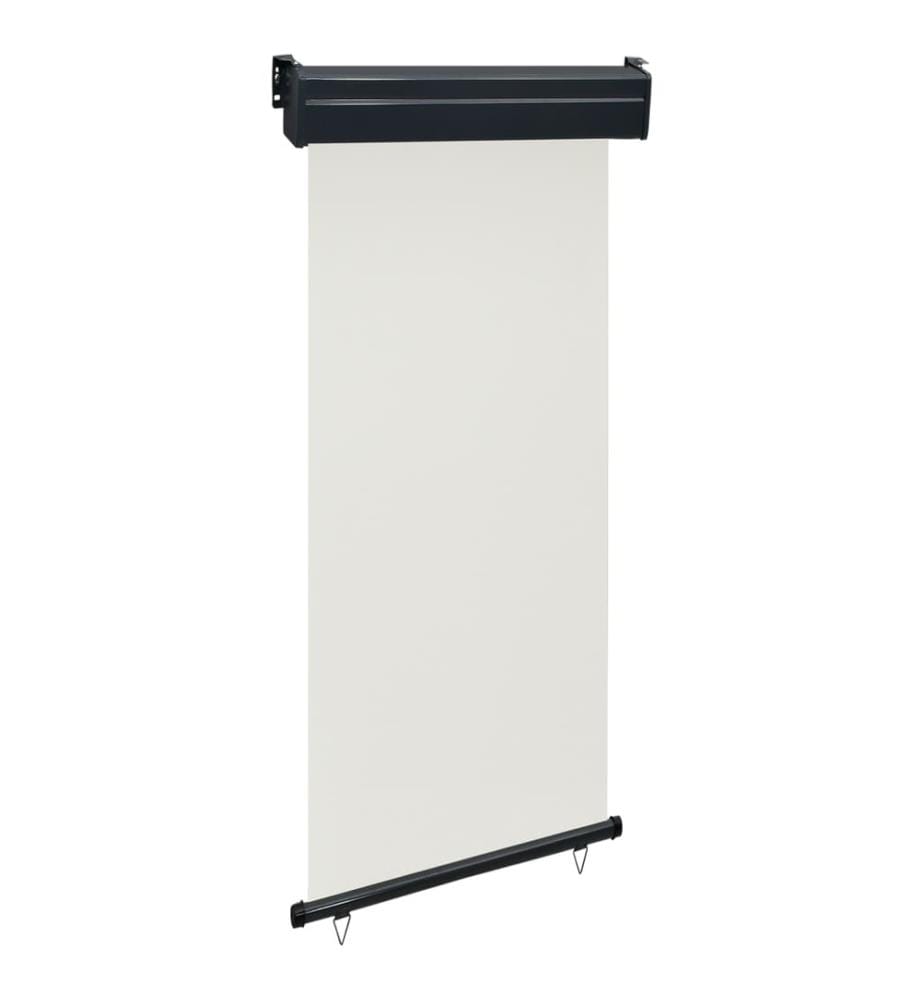 Balkon-Seitenmarkise 105x250 cm Creme