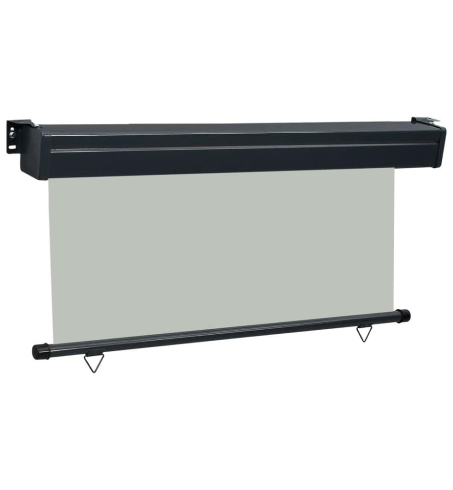Auvent latéral de balcon 170x250 cm Gris