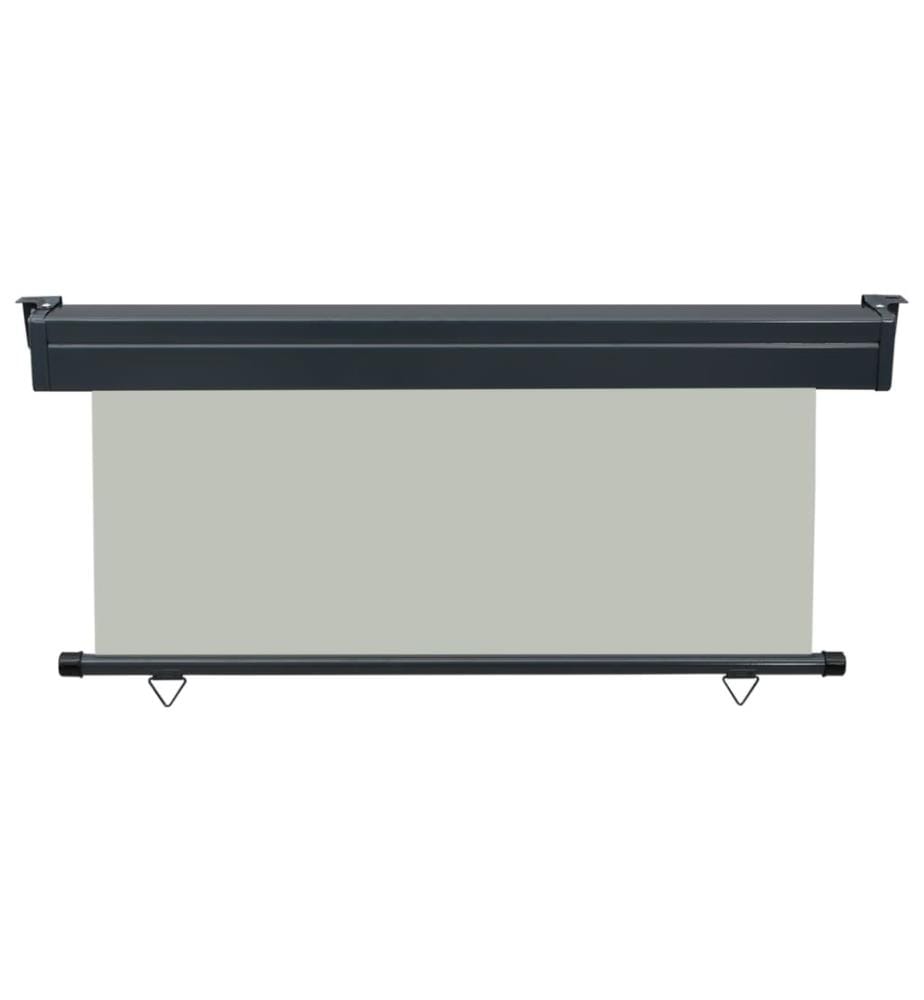 Auvent latéral de balcon 170x250 cm Gris