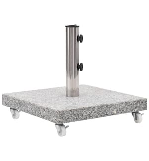 Sonnenschirmständer Granit 30 kg Quadrat Grau