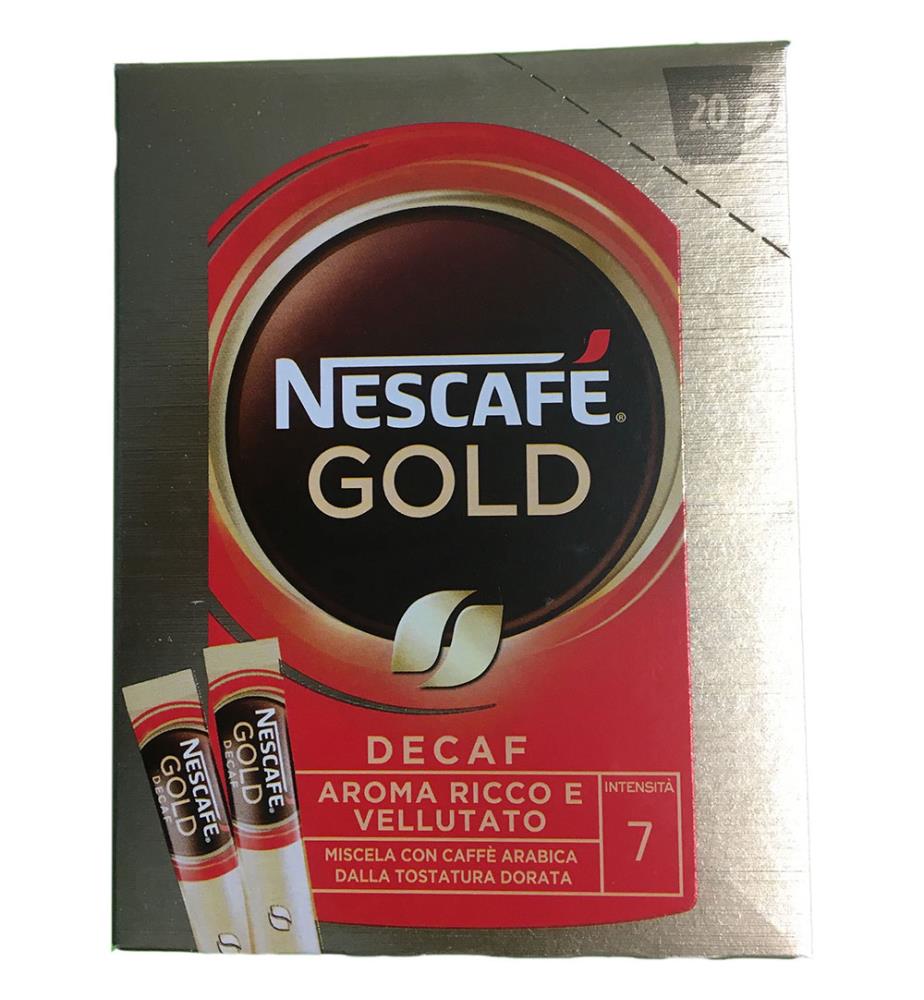Nescafé Gold Décaféiné 20 sachets - 1 x 34 g
