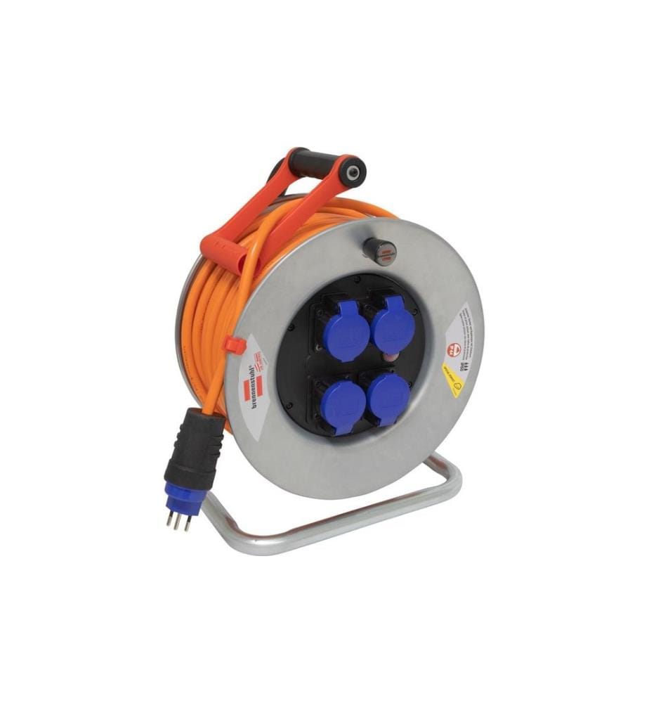 Brennenstuhl - Enrouleur de câble pour chantier Garant SK 290 50 m 4x T13