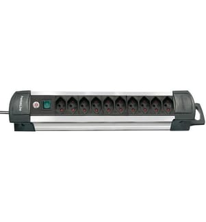Brennenstuhl - Bloc multiprises Premium-Alu-Line 10x T13