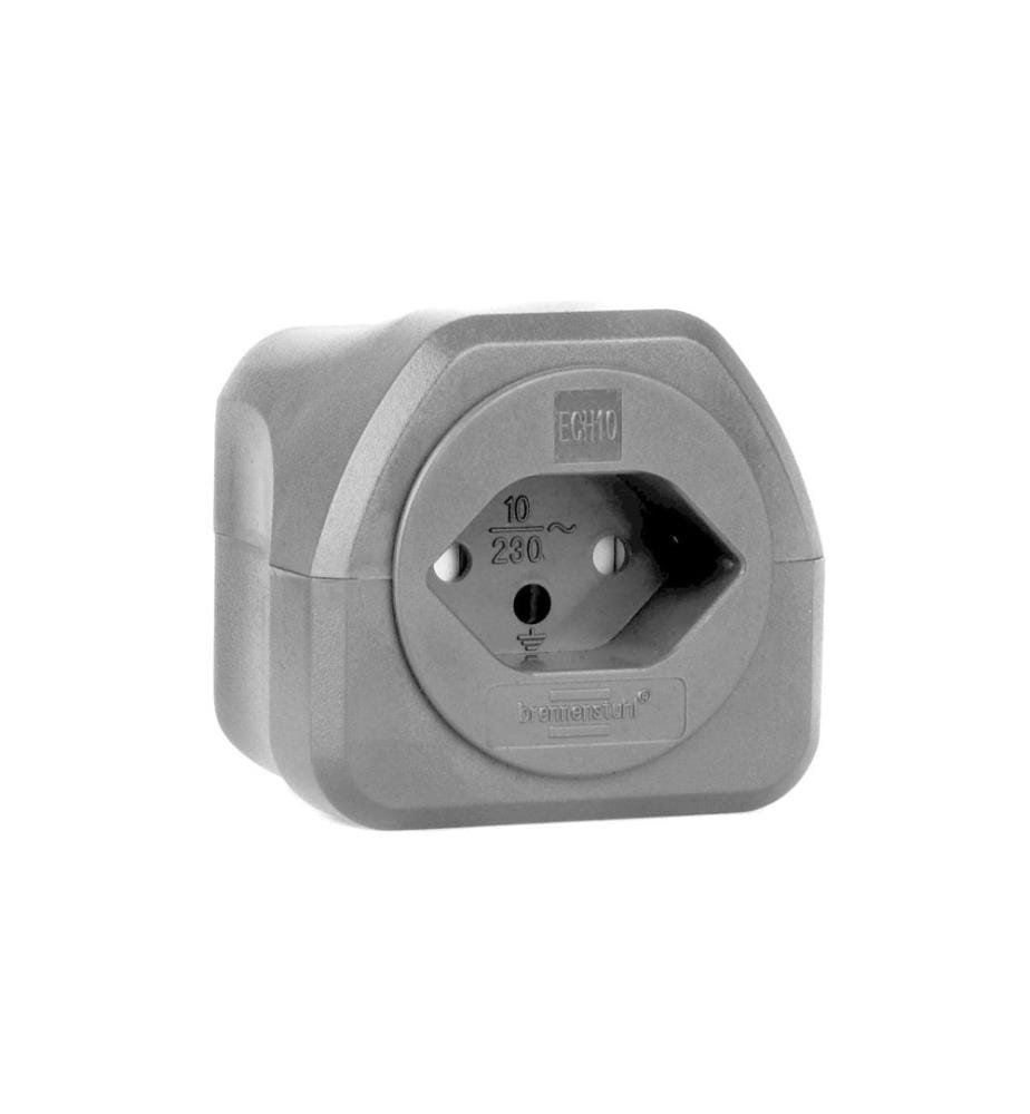 Brennenstuhl - Adaptateur de voyage CH – World