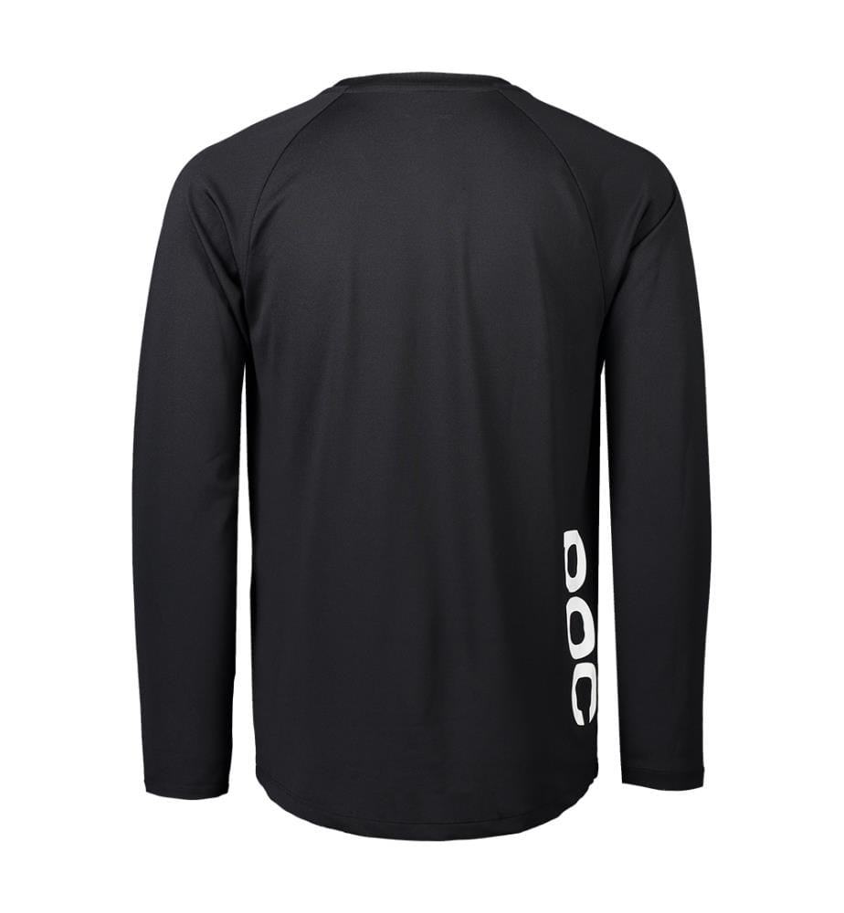Essentiel Long Sleeve DH MTB Jersey - Carbon Black