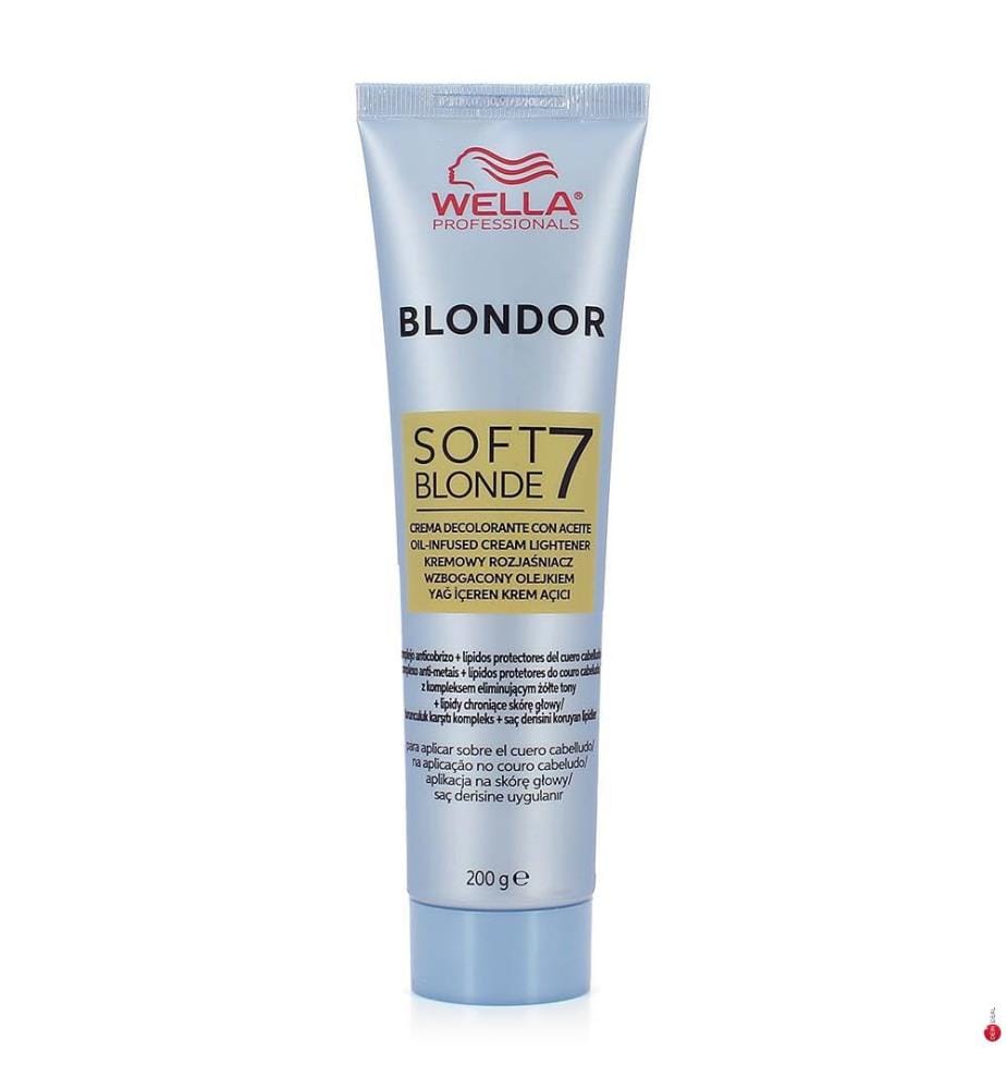 Crema Decolorante con 7 Oli Soft Blonde 200 g