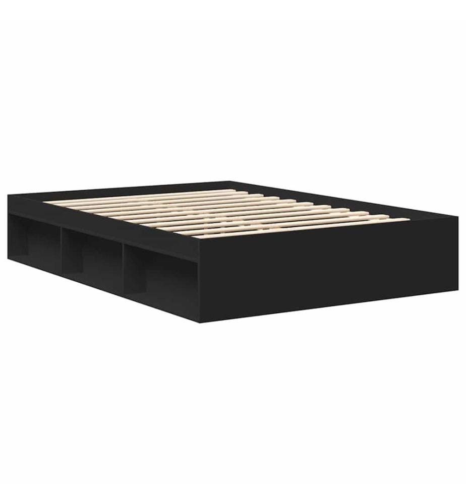 Bettgestell Schwarz 120x200 cm