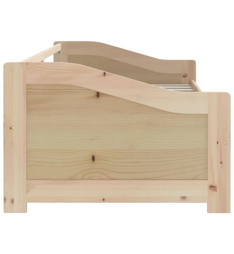 Lit de repos 3 places sans matelas 90x200 cm