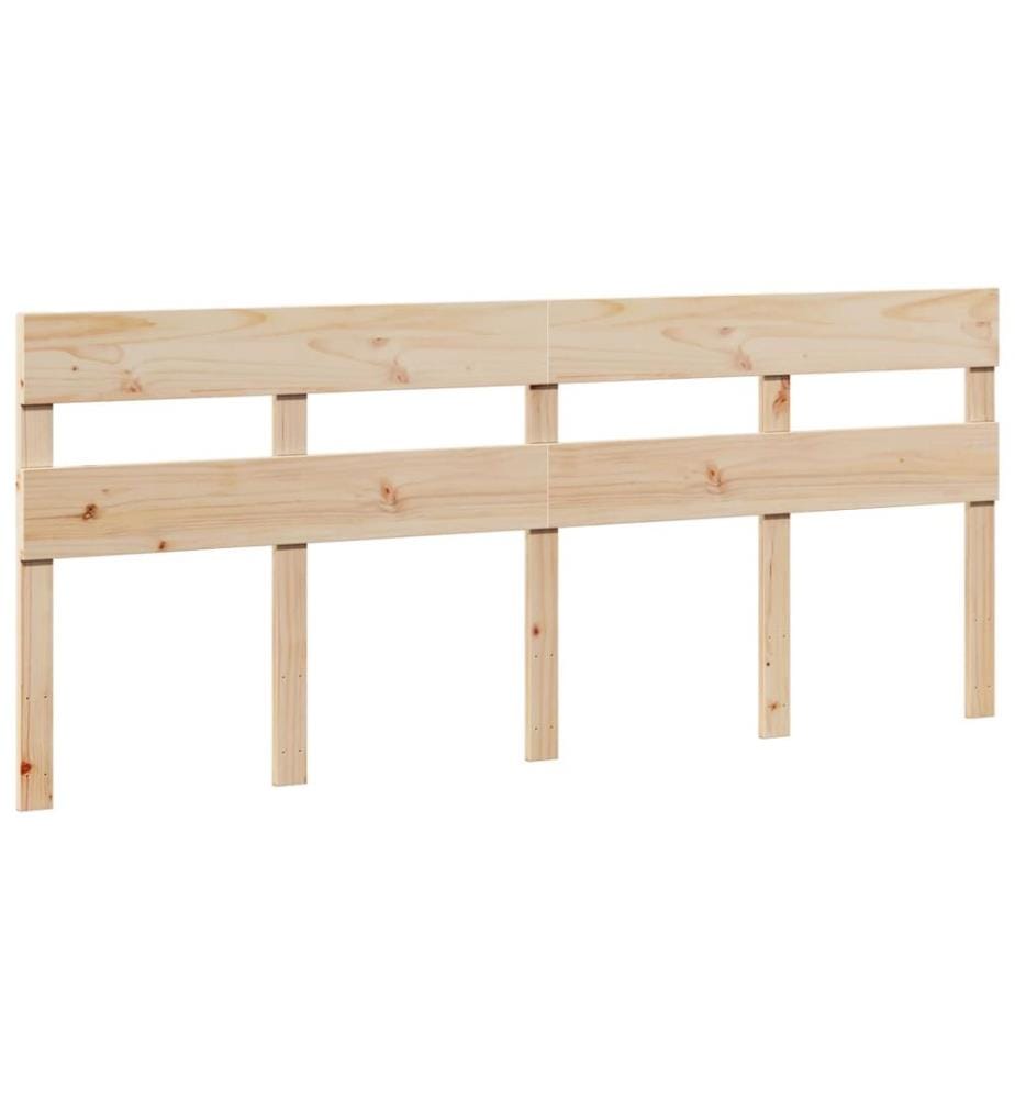 Cadre de lit sans matelas 180x200 cm bois massif de pin