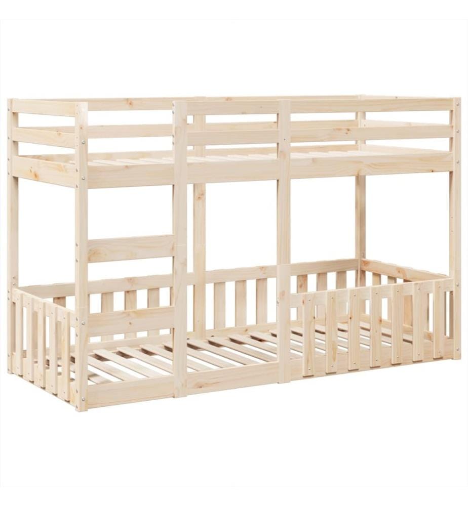 Lit superposé 75x190 cm Bois de pin massif
