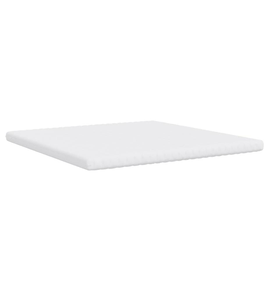 Schaumstoffmatratze Weiss 200x200 cm 7-Zonen Härtegrad 20 ILD
