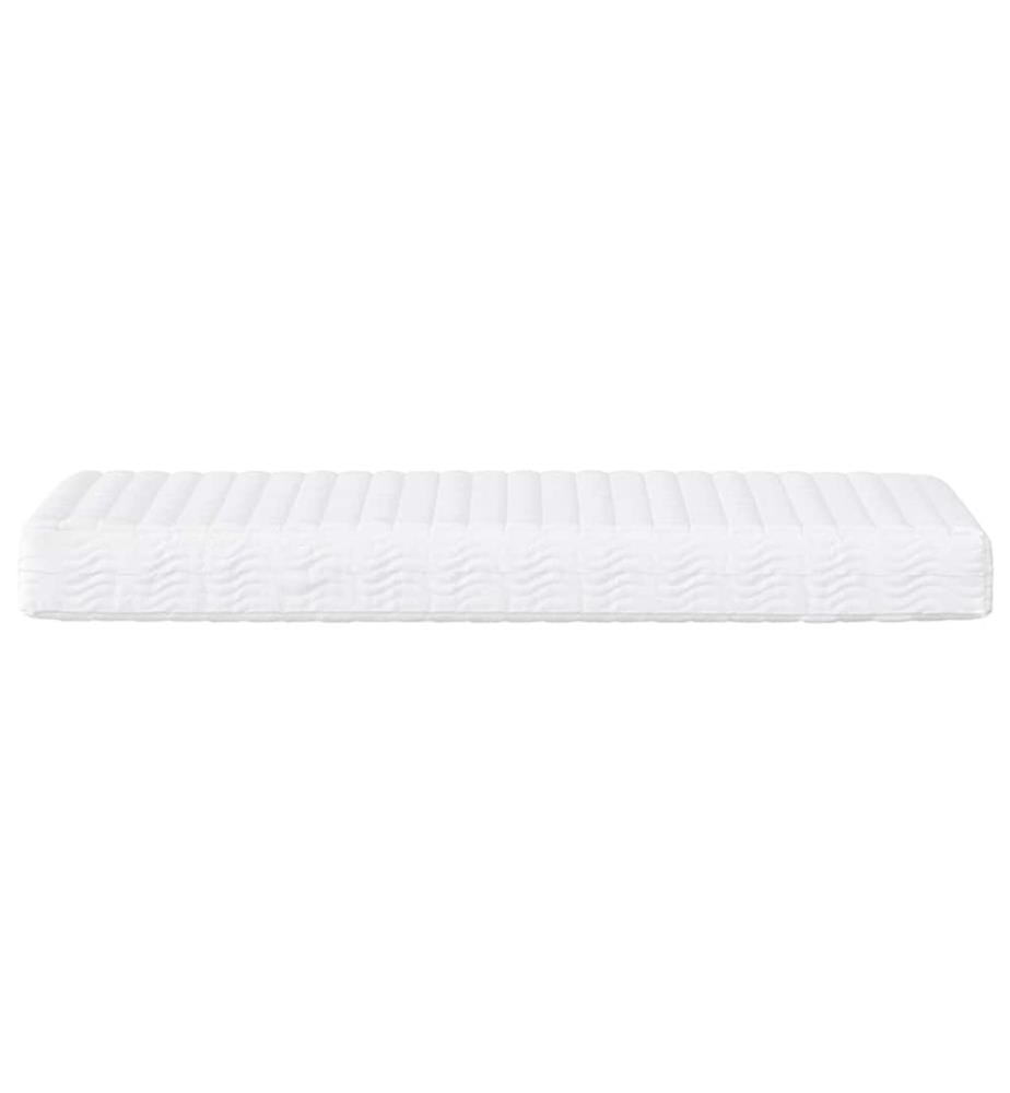 Matelas en mousse pour enfants blanc 80x160 cm dureté H2 H3
