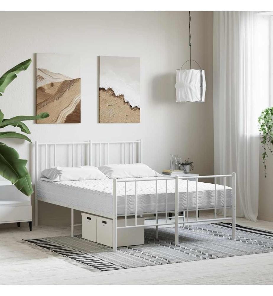 Schaumstoffmatratze Weiss 120x220 cm Härtegrad H2 H3
