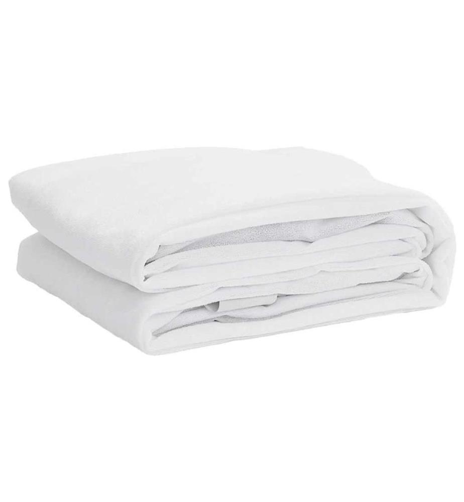 Protège-matelas blanc 160x220 cm imperméable