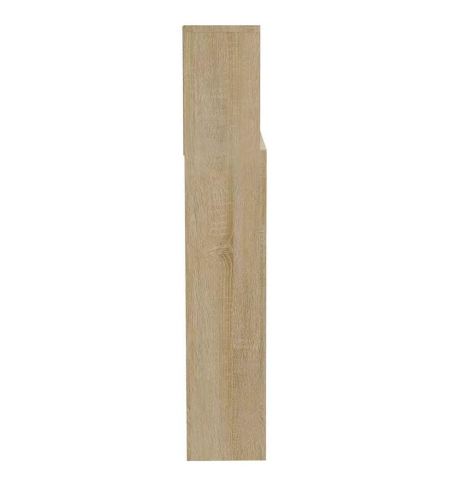 Armoire de tête de lit chêne sonoma 200x19x103,5 cm