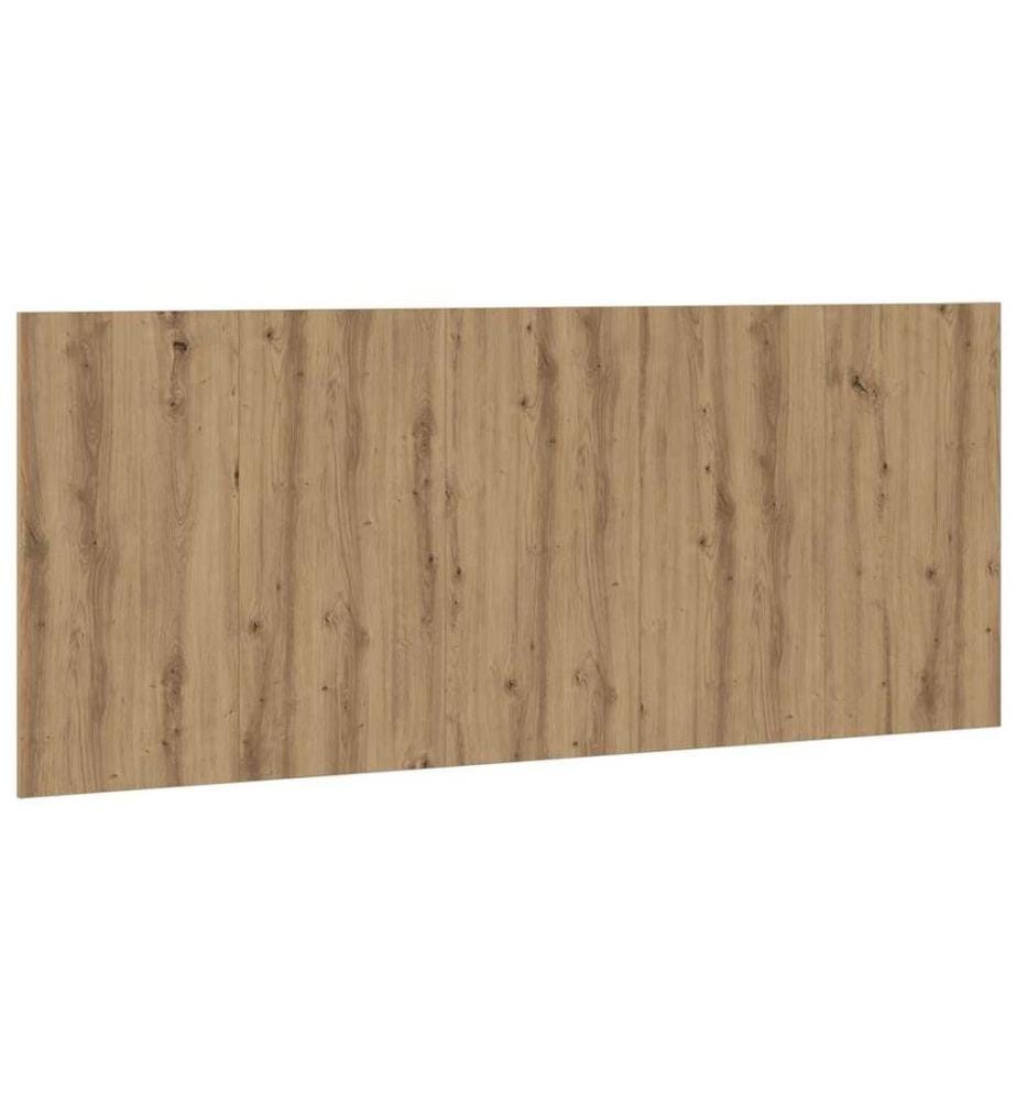 Tête de lit chêne artisanal 200x1,5x80 cm bois d'ingénierie