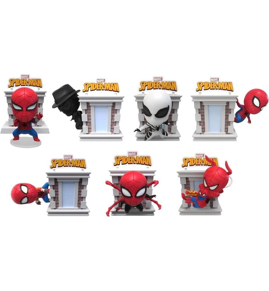 YuMe - Figurine Hero Box Spider-Man – Tower Series assorti
