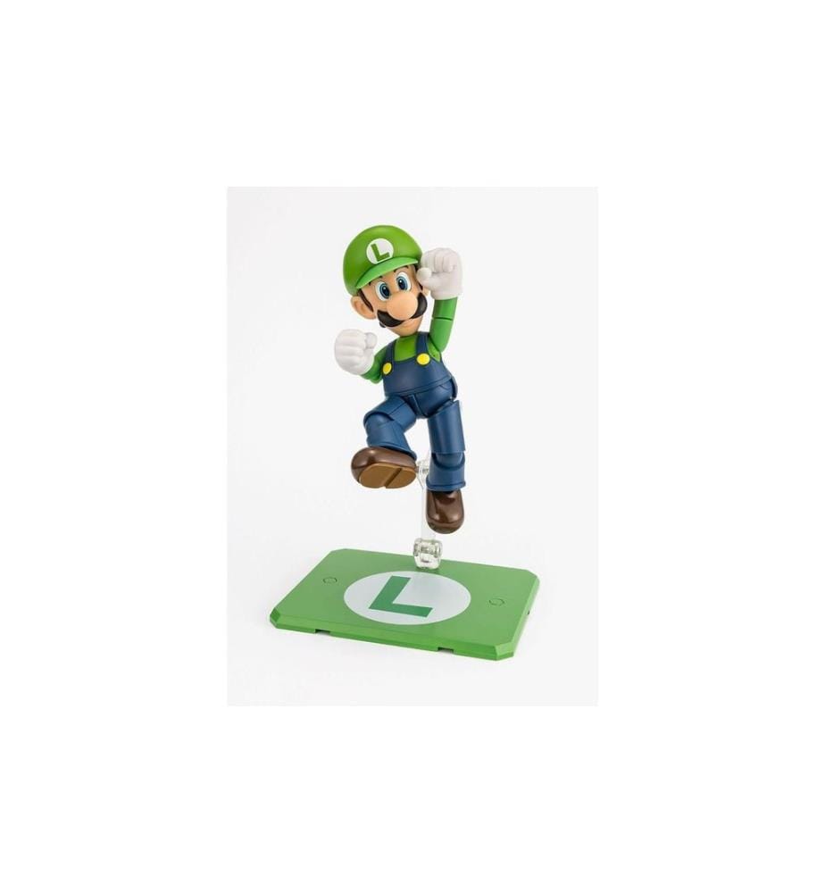 Tamashii Nations - Super Mario S.H. Figuarts Actionfigur Luigi