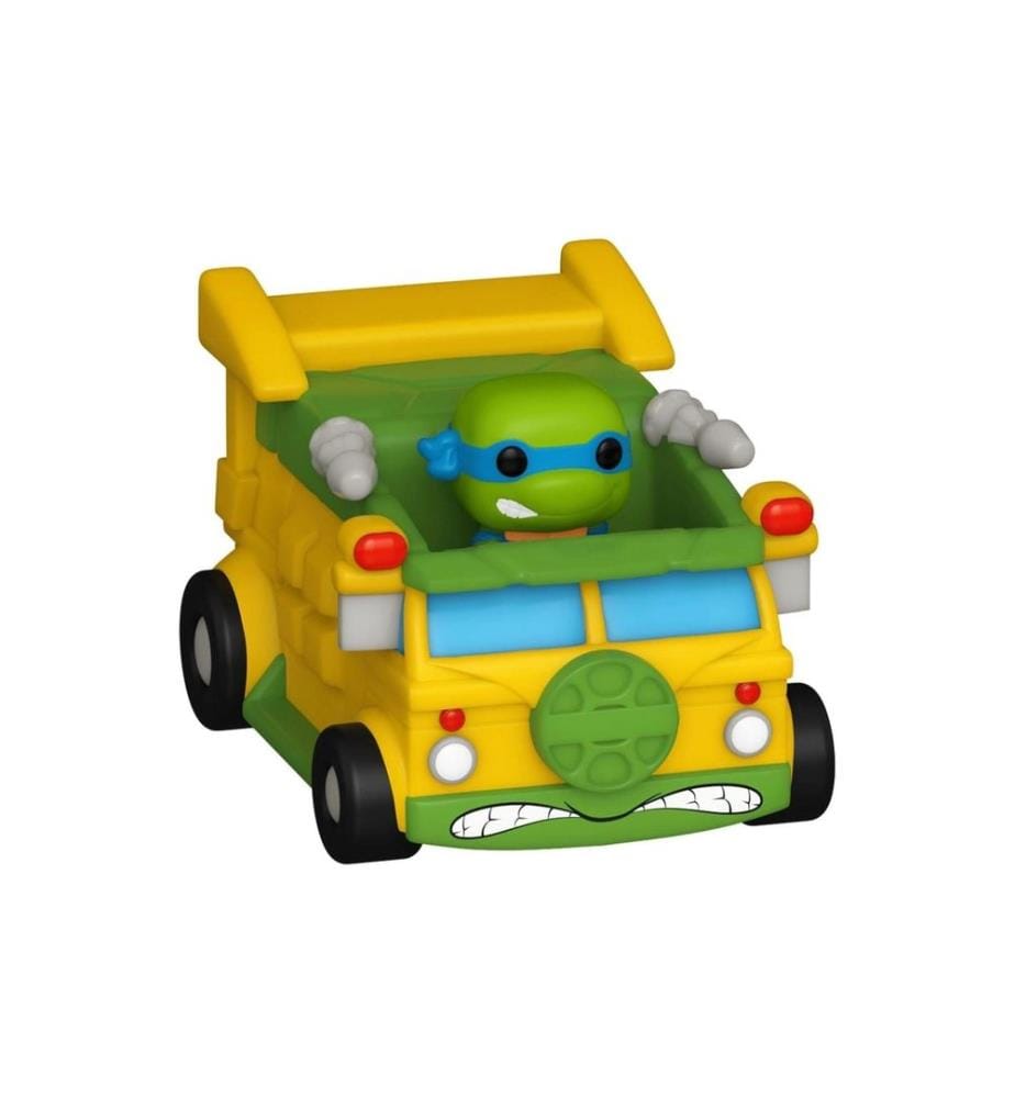 Funko - Figurine POP ! Rides Leonardo avec van