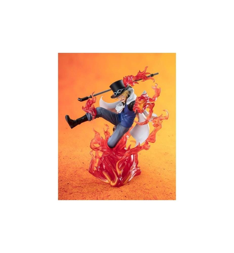 Tamashii Nations - Figurine One Piece Sabo Fire Fist Rook Check