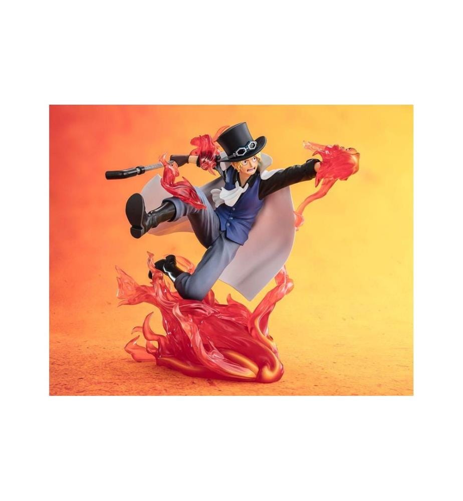 Tamashii Nations - Figurine One Piece Sabo Fire Fist Rook Check