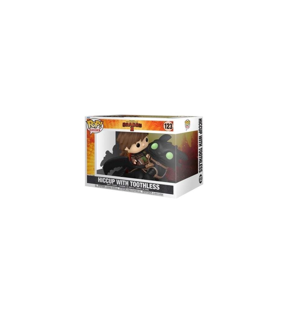 Funko - Figur POP! Rides Hiccup mit Toothless