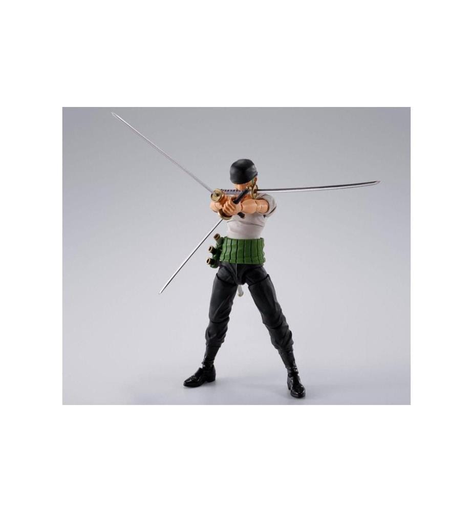 Tamashii Nations - One Piece S.H.Figuarts Figurine Roronoa Zoro Romance Dawn