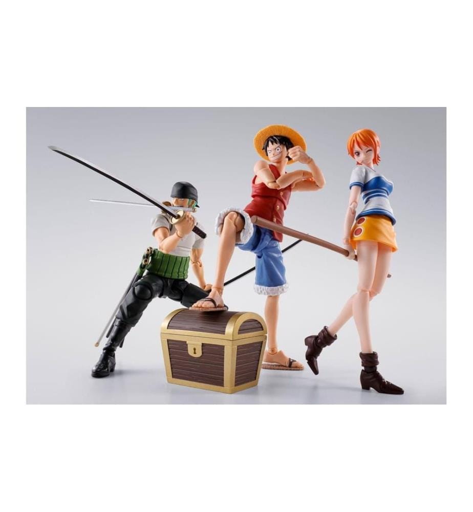 Tamashii Nations - One Piece S.H.Figuarts Figurine Roronoa Zoro Romance Dawn