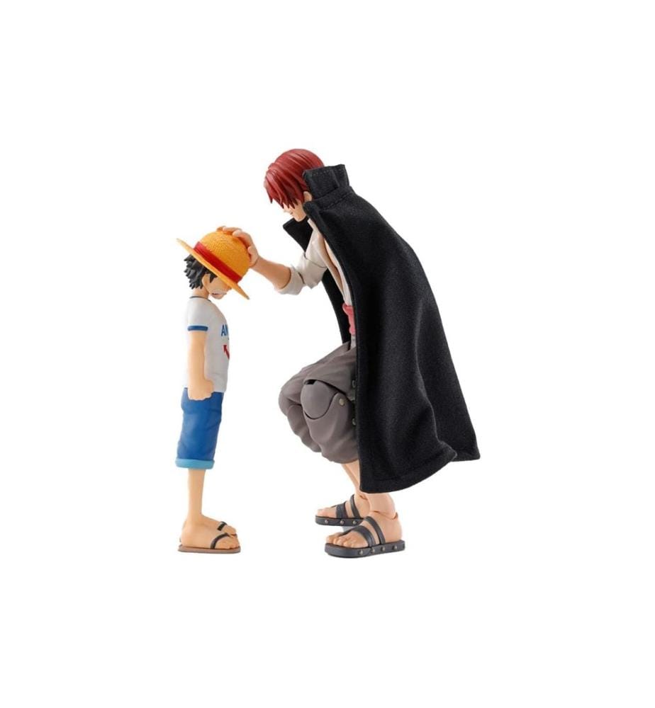 Tamashii Nations - Figurine One Piece Shanks & Monkey D Luffy Enfance