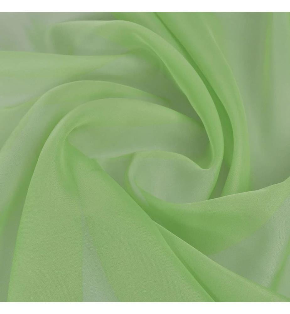 Voile-Stoff 1,45 x 20 m Grün