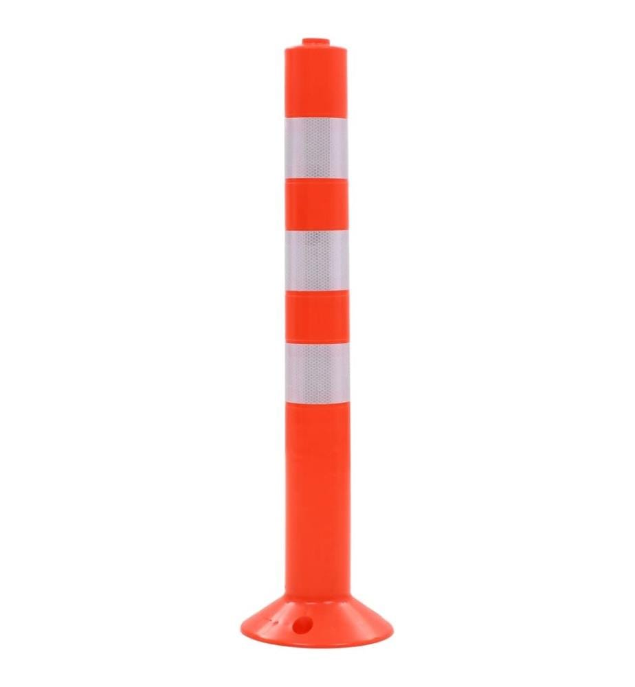 Verkehrspoller 5 Stk. Kunststoff 75 cm