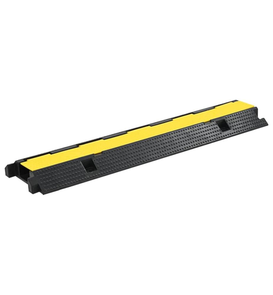 Rampe de protection de câble 1 canal caoutchouc 100cm