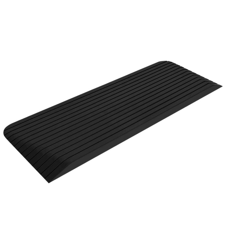 Rampe de seuil 110x41x5 cm Caoutchouc
