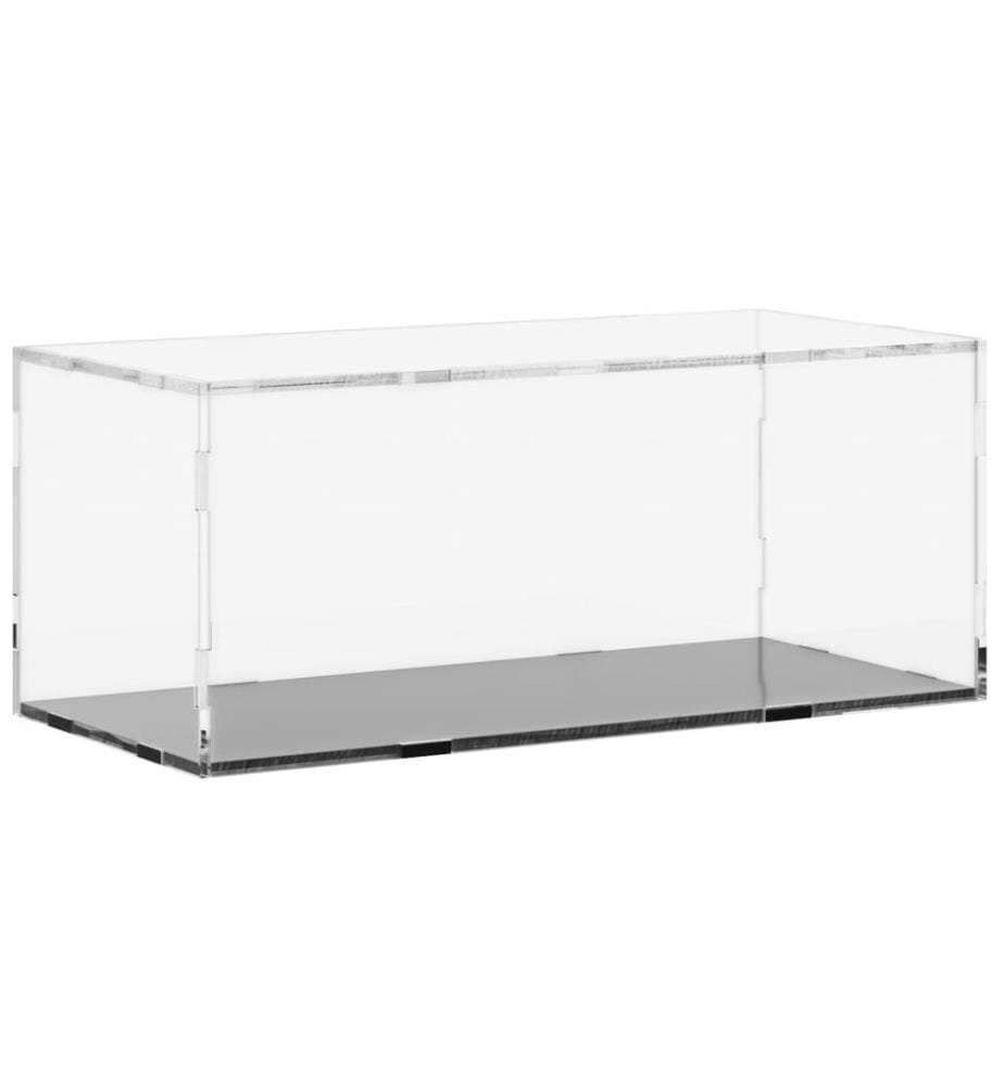 Displaybox Transparent 34x16x14 cm Acryl