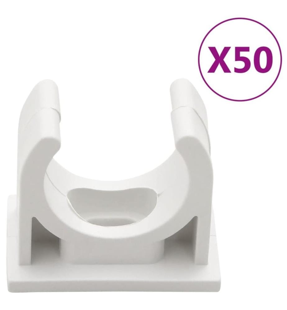 Installationsrohre mit Clips Ø20 mm 30 m PVC