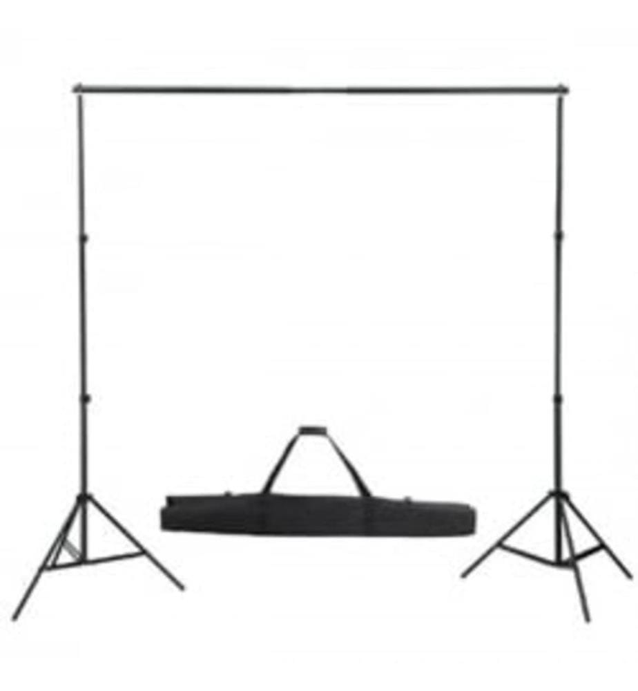 Système de support de toile de fond 300 x 300 cm Vert