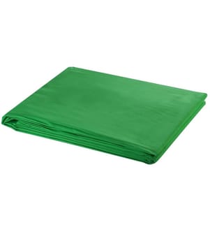 Toile de fond coton sans support vert 300x300 cm incrustation
